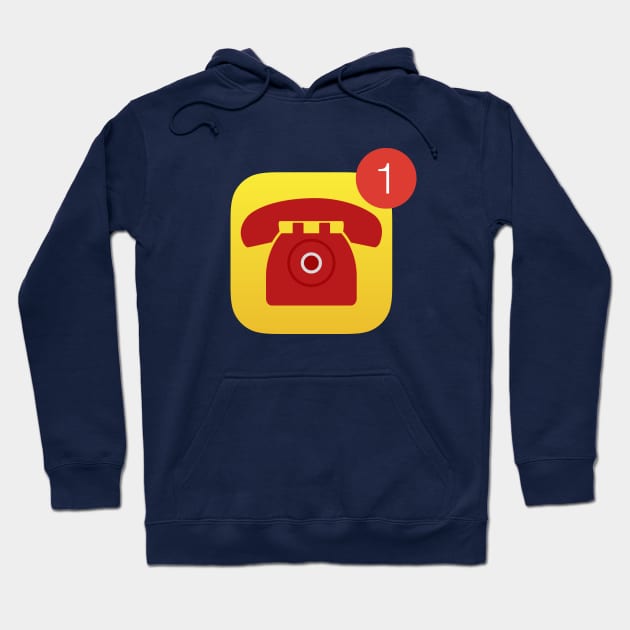 Bat phone notification Hoodie by LuksTEES